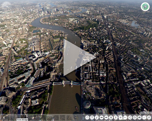 Aerial Virtual Tour Of London Vr Web Design